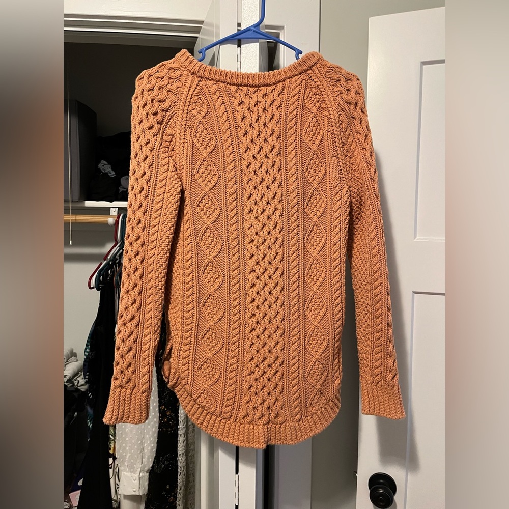 LL Bean Women's Signature Cotton Fisherman Tunic Sweater